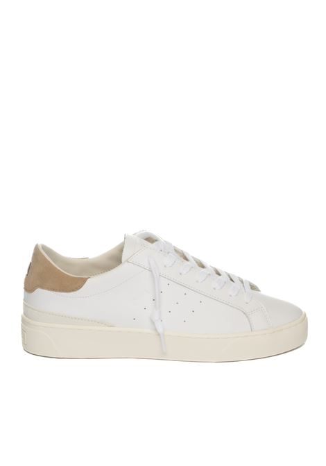 White/beige sonica sneaker D.A.T.E. | SONICACALF-WHI/BEIGE