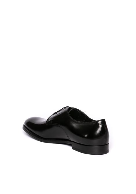 Black 1003 old lace-up DOUCAL'S | 1003SPAZ-NERO