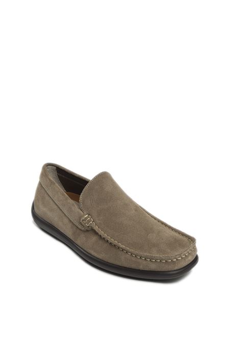 beige nubuck loafer FRAU | 14P4PIUMA-BISON