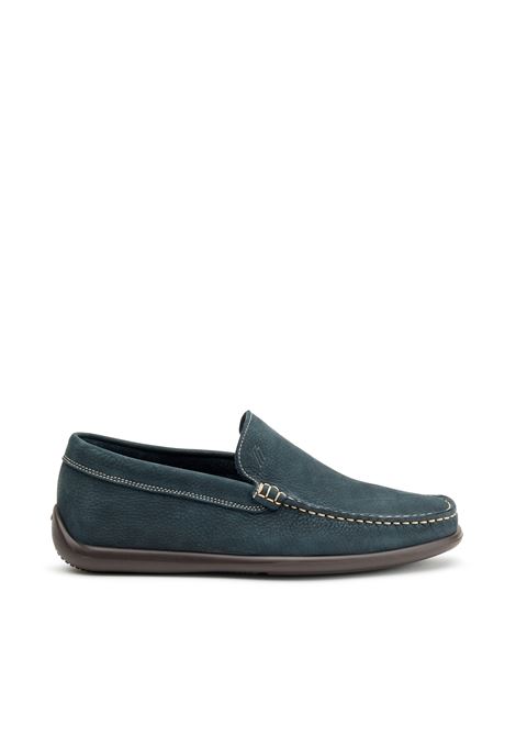 blue nubuck loafer FRAU | 14P4PIUMA-BLU