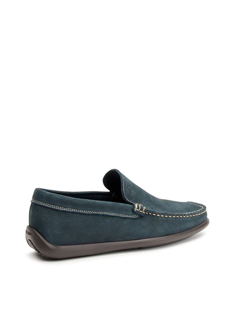 blue nubuck loafer FRAU | 14P4PIUMA-BLU