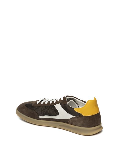 Sneaker camoscio moro FRAU | 22D1VEL/NYL-MORO