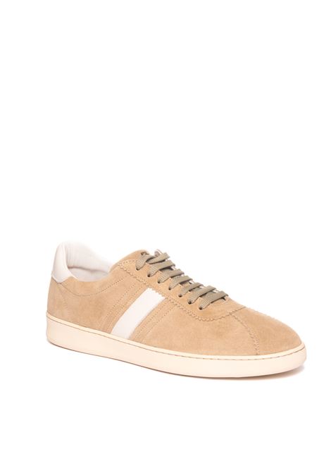 sneaker camoscio beige FRAU | 24D2SUEDE-AVENA/AMBRA