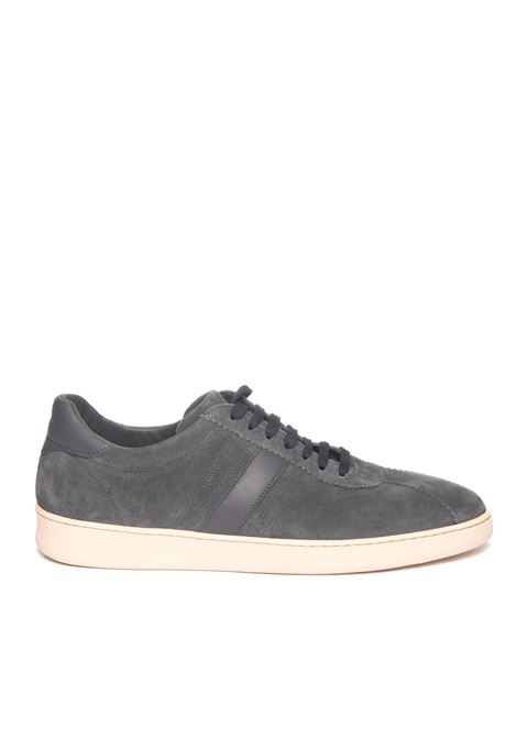 sneaker camoscio grigio FRAU | 24D2SUEDE-SIBERIA/PANNA