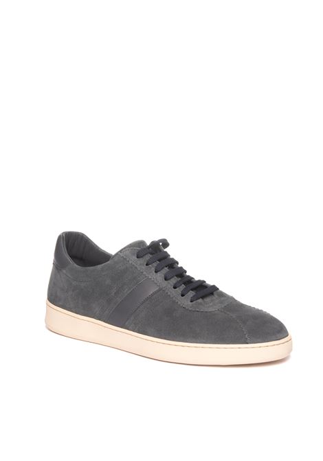 sneaker camoscio grigio FRAU | 24D2SUEDE-SIBERIA/PANNA