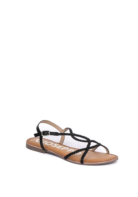 Black nidaque sandal GIOSEPPO | 69112NIOAQUE-NERO