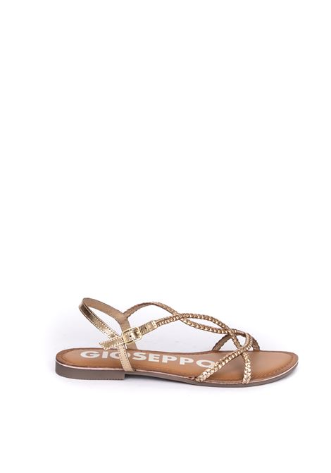 Gold nidaque sandal GIOSEPPO | 69112NIOAQUE-ORO