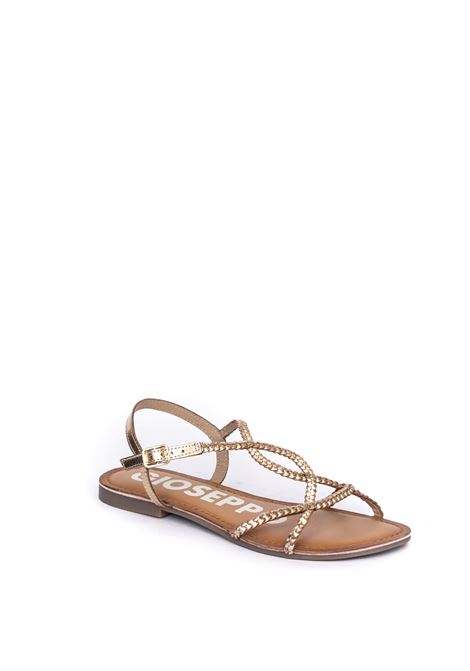 Gold nidaque sandal GIOSEPPO | 69112NIOAQUE-ORO