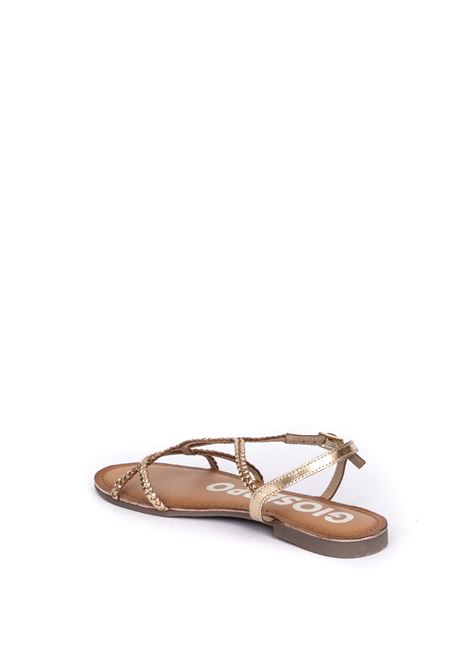 Gold nidaque sandal GIOSEPPO | 69112NIOAQUE-ORO