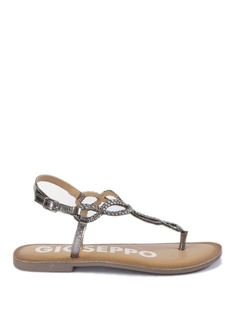 Copper merignas thong sandal GIOSEPPO | 69111MERIGNAS-PIOMBO