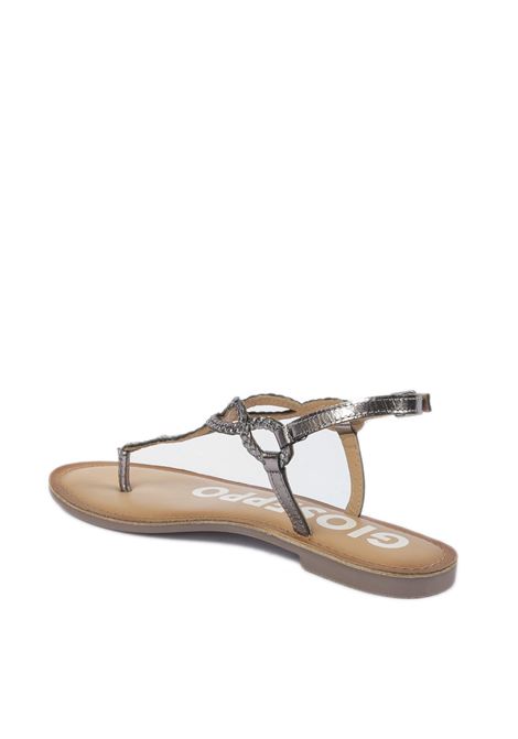 Copper merignas thong sandal GIOSEPPO | 69111MERIGNAS-PIOMBO