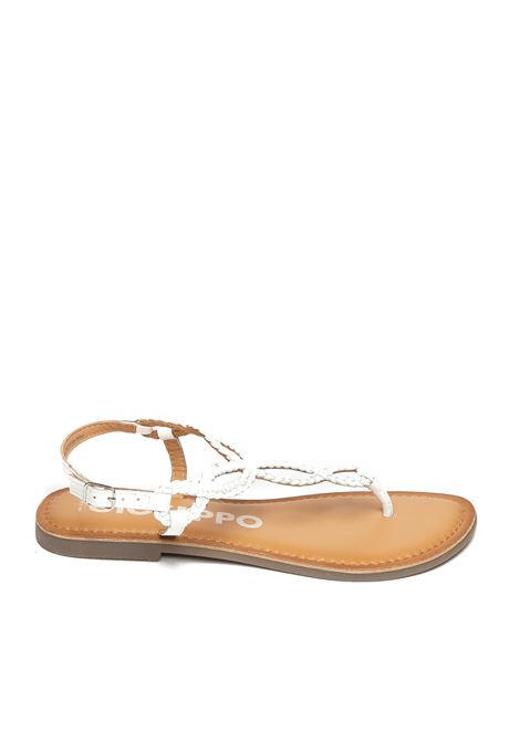 White merignas thong sandal GIOSEPPO | 69111MERIGNAS-BIANCO