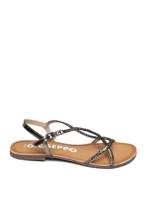 Copper nidaque sandal GIOSEPPO | 69112NIOAQUE-PIOMBO