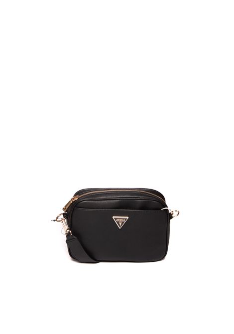 black meridian crossbody bag GUESS | HWBG8778140MERIDIAN-BLK