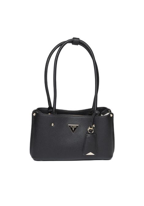 black meridian shoulder bag GUESS | HWBG8778090MERIDIAN-BLA