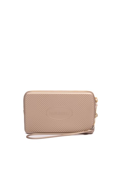 Champagne metallic mini clutch bag HAVAIANAS | R4141386MINI METALLIC-7710