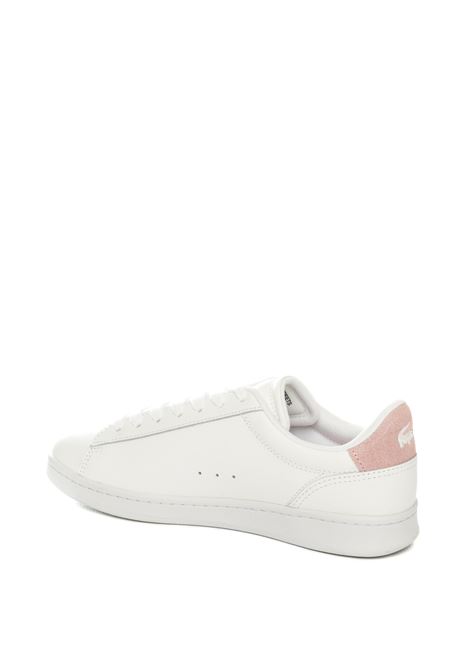 White/rose carnaby sneaker LACOSTE | I02916CARNABY-1Y9