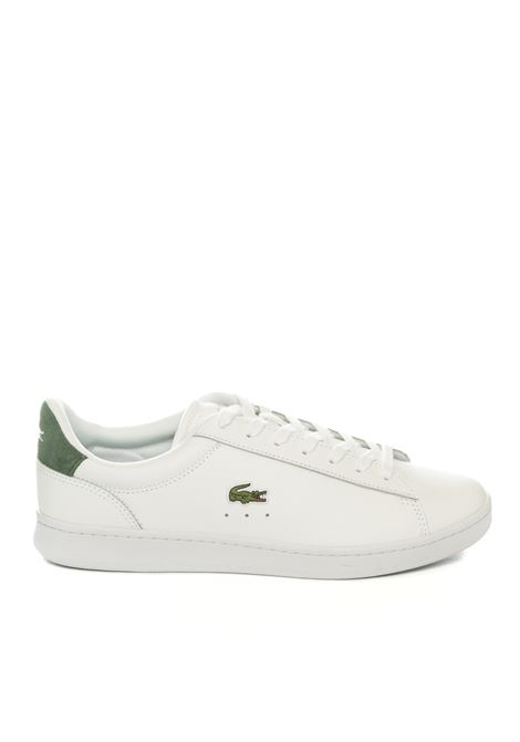 White/green carnaby sneaker LACOSTE | I02999CARNABY-1R5