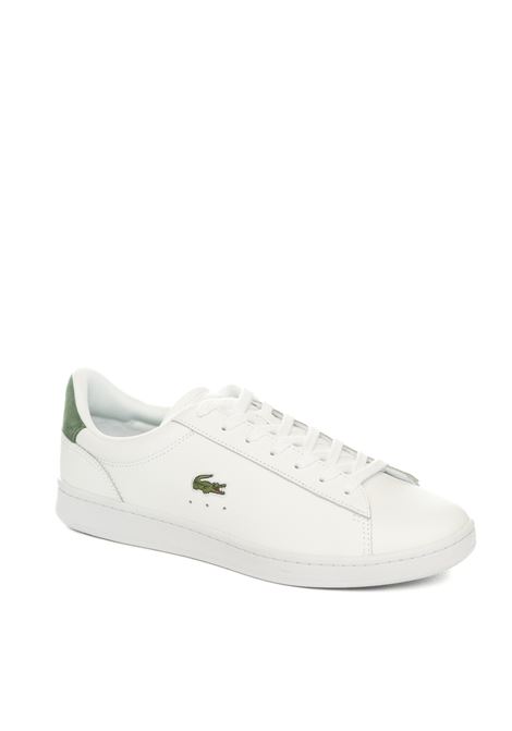 White/green carnaby sneaker LACOSTE | I02999CARNABY-1R5