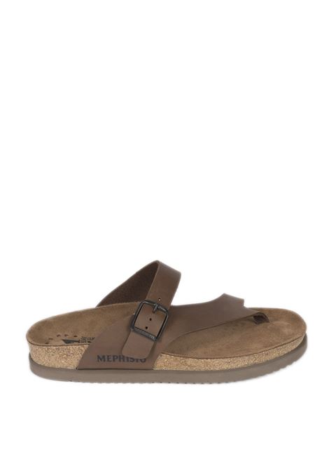 Chestnut niels sandal MEPHISTO | NIELSSCRATCH-3451