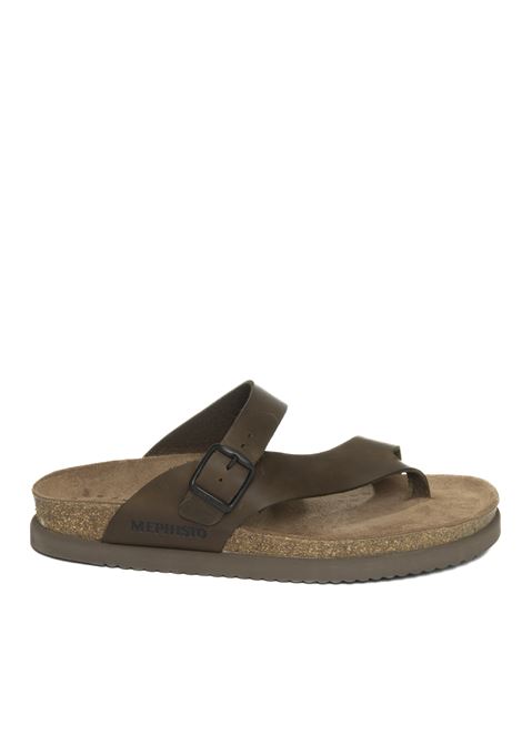 Chestnut niels sandal MEPHISTO | NIELSSCRATCH-3494