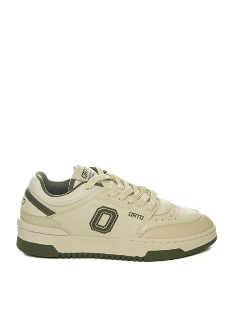 Sneaker eclipse bianco/verde ORTO | ECLIPSEPELLE-WHI/GREEN