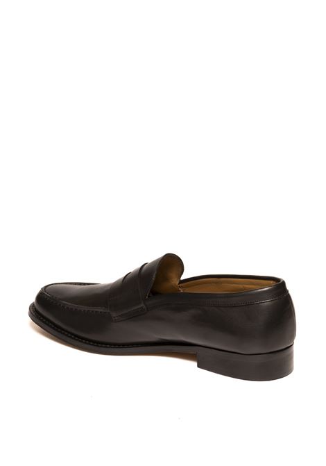 Black leather loafer PICCADILLY | 08VIT-NERO