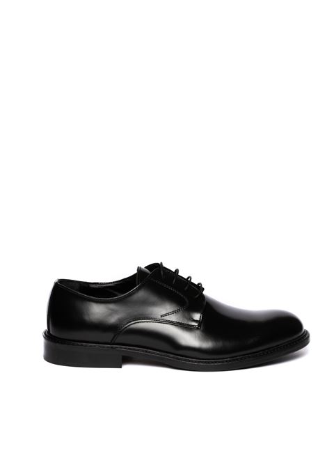 black leather derby PICCADILLY | 30020ABRAS-NERO