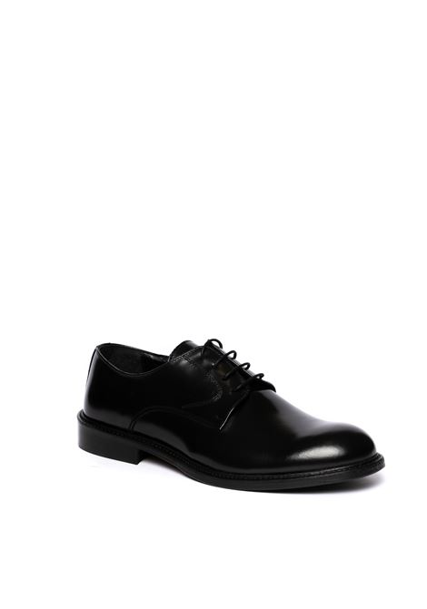 black leather derby PICCADILLY | 30020ABRAS-NERO