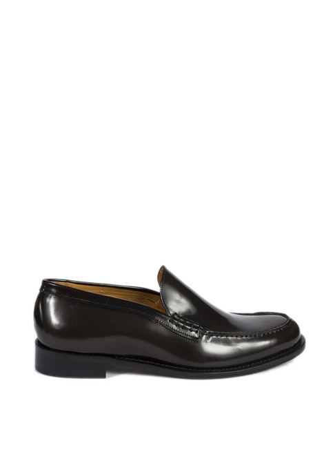 dark brown leather loafer PICCADILLY | 06CORD-MARRONE