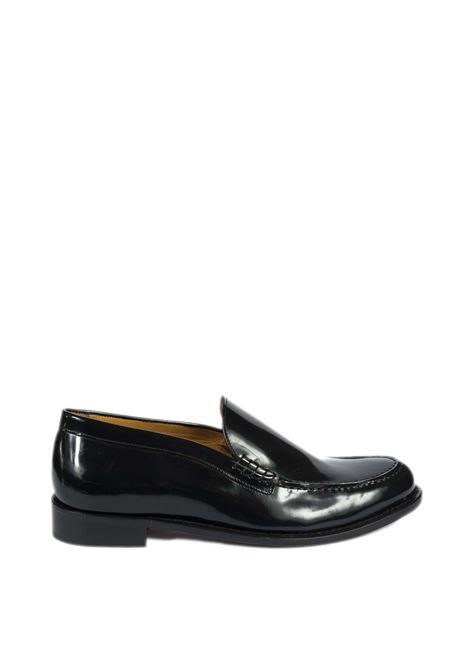 black leather loafer PICCADILLY | 06CORD-NERO