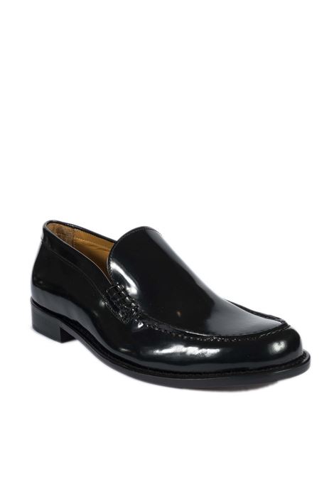 black leather loafer PICCADILLY | 06CORD-NERO