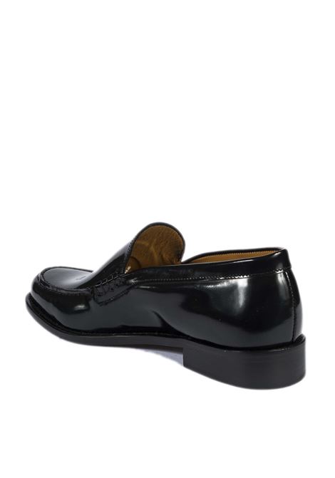 black leather loafer PICCADILLY | 06CORD-NERO