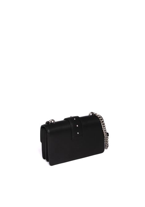 Black/silver Mini Love Bag One Simply PINKO | 100059-A0F1ONEMINI-Z99O