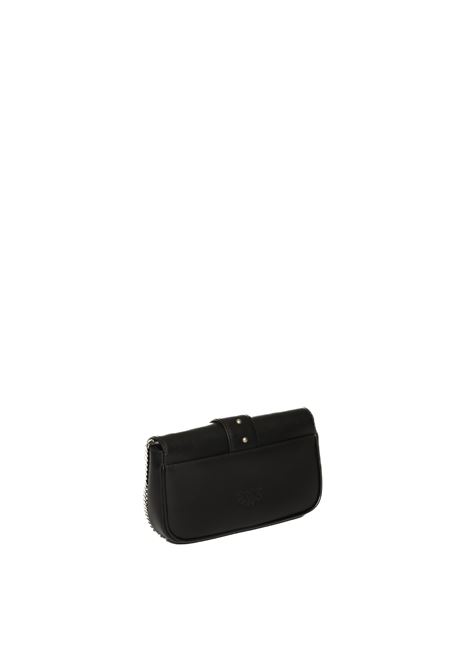 Black/silver Pocket Love Bag One PINKO | 100061-A0F1POCKET-Z99O