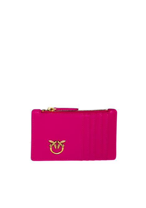 porta carte airone rosa PINKO | 100251-A0F1AIRONE-N17Q