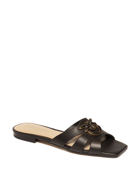 black marli sandal PINKO | SD0313P003Z99MARLI09-BLACK