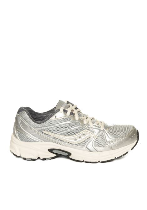 Silver millenium sneaker SAUCONY | 60812-8MILLENNIUM-SILVER/CREAM