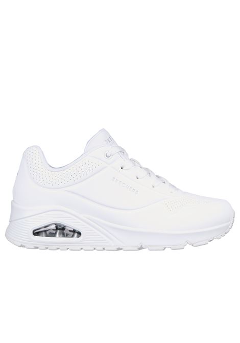 White leather sneaker SKECHERS | 73690UNO-W