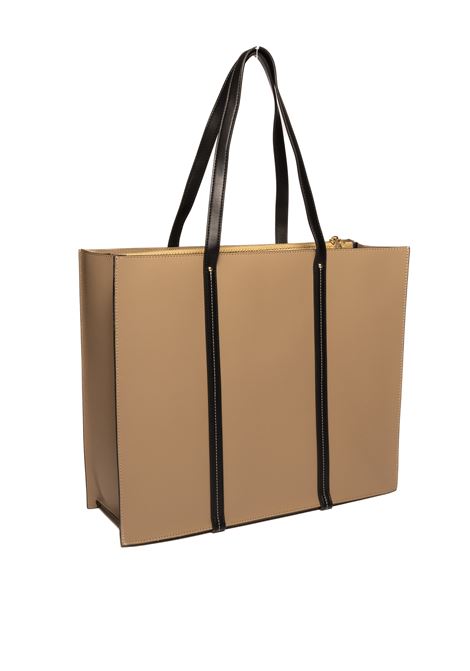 Beige mykonos shopping bag TOSCABLU | 12B12MYKONOS-C64