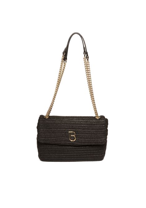 Black mykonos shoulder bag TOSCABLU | 12B14MYKONOS-C99