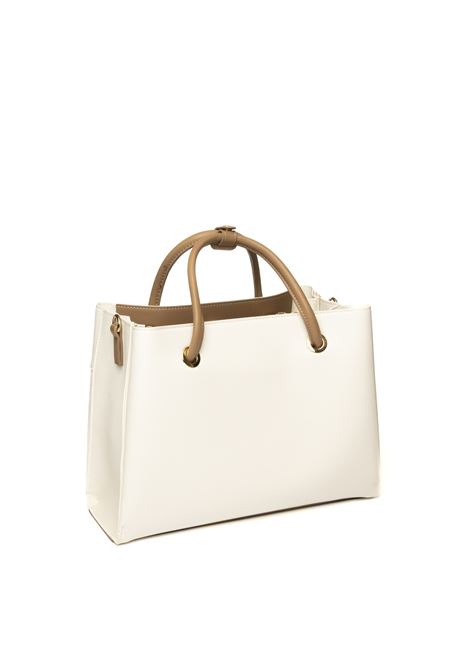 white/tan alexia bag VALENTINO | VBS5A802ALEXIA-BIA/CUO